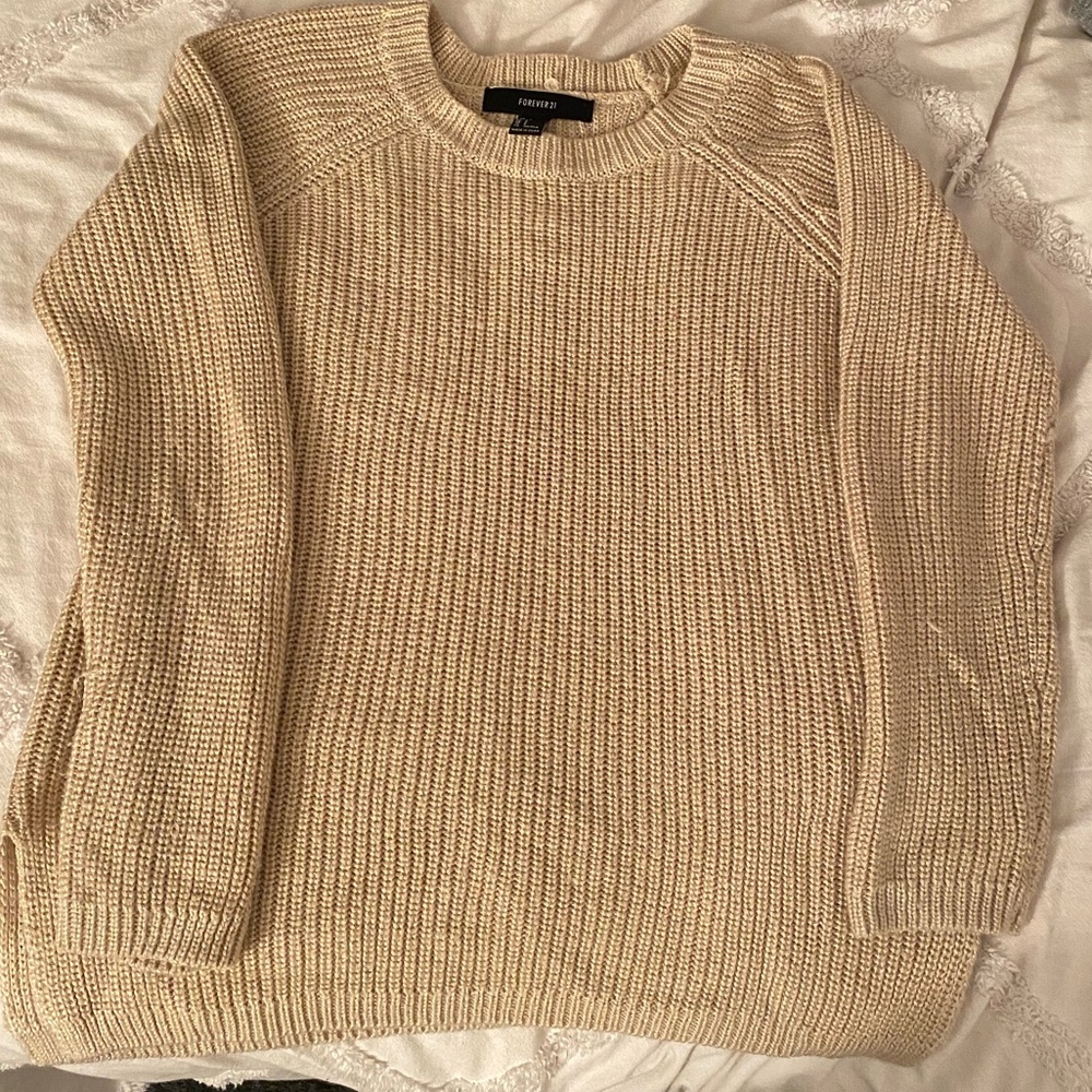 Tan sweater